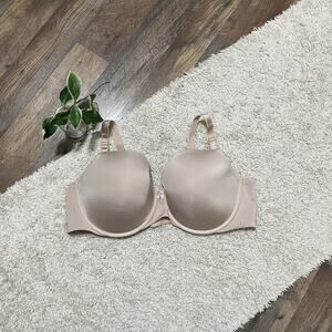 Torrid Size 46D Beige 360 Back Smoothing Lightly Lined Underwire T-Shirt Bra
